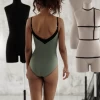 DA1937 LEOTARD- Olive