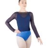 Natasha Mesh Top Encore Blue -Ballet Costumes Shop 668tla 4eecee34 1
