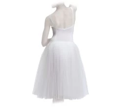 Repetto Rehearsal Tulle Skirt-White