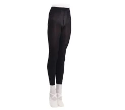 Repetto Girls Footless Tights Black
