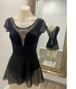 DA2035 CELINE, Mesh Skirt- Black New Arrival