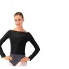 Natasha Mesh Top- Black -Ballet Costumes Shop NatashaBlack