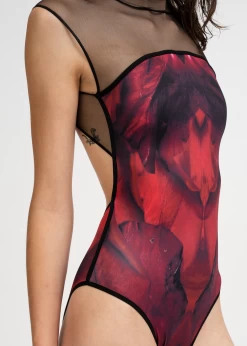 MUNSTEAD WOOD - HIGH NECK Cut Hand Made In Italy- New Arrival- Will Go Fast -Ballet Costumes Shop Roses HN 8.6 05