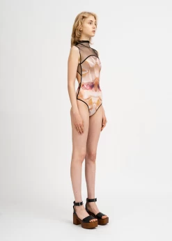 JUDE THE OBSCURE - HIGH NECK Cut Hand Made In Italy- New Arrival- Going Very Fast- While You Think This Is Going -Ballet Costumes Shop Roses HN 8.7 08