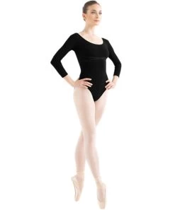 DA1260 CARISSA Leotards- Black -New Shipment - Going Very Fast