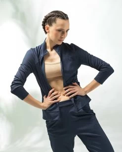 Repetto Interlock Sports Jacket-just Arrived -Ballet Costumes Shop W0686 114 P0