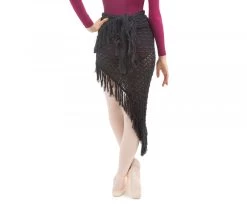 Repetto Fringed Triangle Shawl -Ballet Costumes Shop a0127 296 p20
