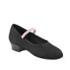 Capezio Academy Character W/ Black Sole - Child 4571C -Ballet Costumes Shop capezio academy character w black sole child black 4571c