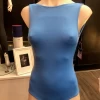 Capezio Studioline Deep V-back Tank Leotard- Woman Cobalt Blue -Ballet Costumes Shop cbl