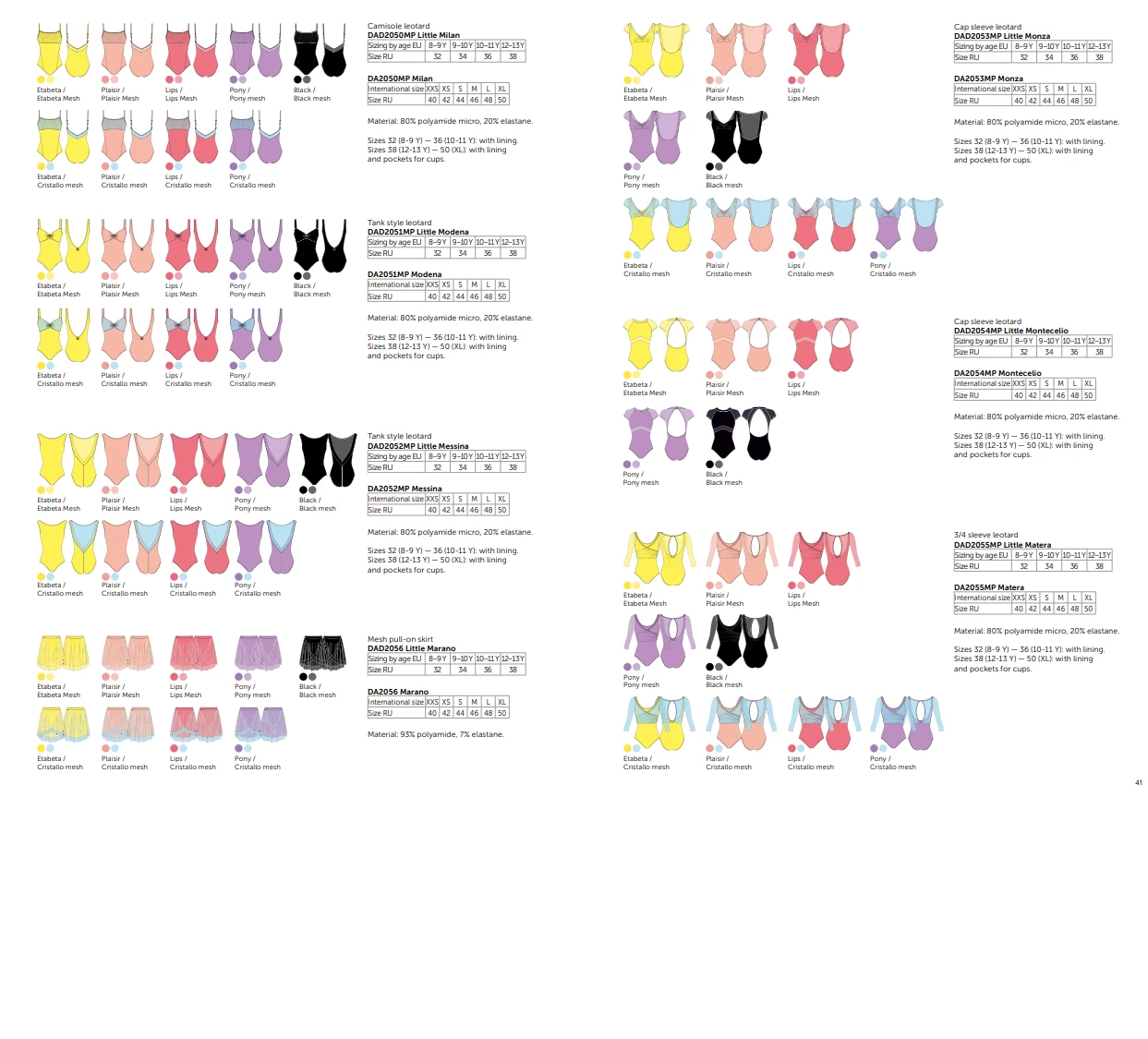 Grishko Venice Dreams Modena Leotard- New Collection 4 Grishko Venice Dreams Modena Leotard- New Collection - Image 2