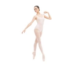 Repetto Leotard With Wide Straps And Mesh Details -Ballet Costumes Shop d0683 047 p2