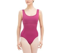 Repetto Leotard With Wide Straps And Mesh Details-new Stock Arrived