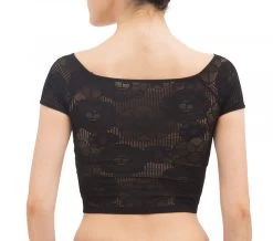 Repetto Rosette Lace Cropped Top -Ballet Costumes Shop d0685 410 p20