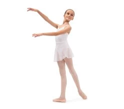 Repetto Skirt D072- White -Ballet Costumes Shop d072 050 p3