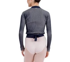 Repetto Two-tone Ribbed Knit Wrap -Ballet Costumes Shop d0727 1270 p20