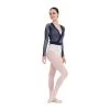 Repetto Two-tone Ribbed Knit Wrap -Ballet Costumes Shop d0727 1270 p3