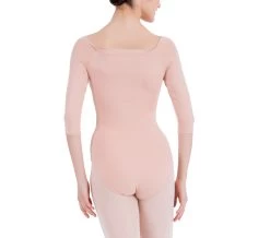 Repetto 3/4 Sleeve Leotard-nude Color- New Shipment Arrived -Ballet Costumes Shop d0731 276 p20