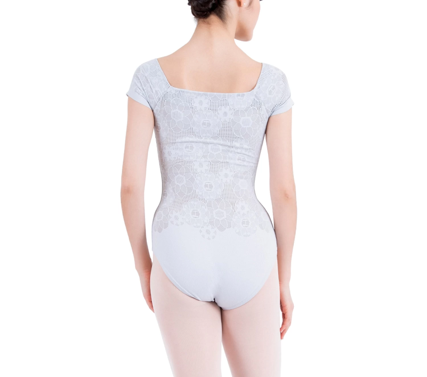 Repetto Short-sleeved Lace Leotard 4 Repetto Short-sleeved Lace Leotard - Image 2