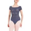 Repetto Short-sleeved Lace Leotard -Ballet Costumes Shop d0880 851 p10