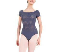 Repetto Short-sleeved Lace Leotard