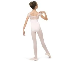 Repetto DE628 Short Sleeves Leotard With Lace 7 Repetto DE628 Short Sleeves Leotard With Lace -Ballet Costumes Shop de628 047 p2