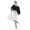 Repetto Long Top In Soft Viscose Black