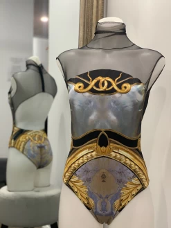 Maldire Lucretia High Neck Cut Hand Made In Italy- New Arrival- Will Go Fast