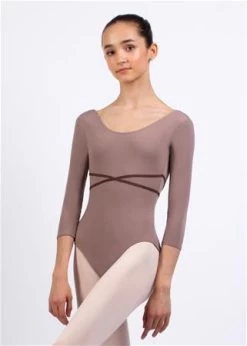 DA1260 CARISSA Leotards- Coffee -New Shipment - Going Very Fast
