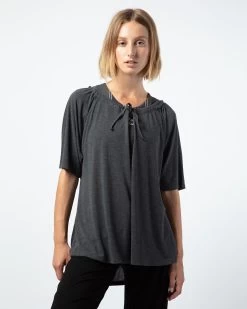 Repetto Oversized T-shirt With Tightening Neckline- New Collection