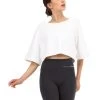 Repetto Cropped Neoprene Sweater- New Arrival -Ballet Costumes Shop s0465 050 p1