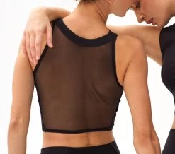 Repetto High-stretch Tank Top With Mesh Back 11 Repetto High-stretch Tank Top With Mesh Back -Ballet Costumes Shop s0467 410 p4