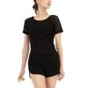 Repetto T-shirt With Openwork Sleeves -Ballet Costumes Shop s0484 410 p1