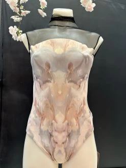 Maldire Stheno High Neck Cut Hand Made In Italy- New Arrival- Will Go Fast