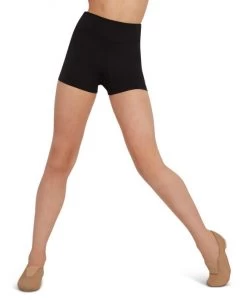 Capezio TEAM BASICS GUSSET SHORT -Ballet Costumes Shop tb131c blk 6